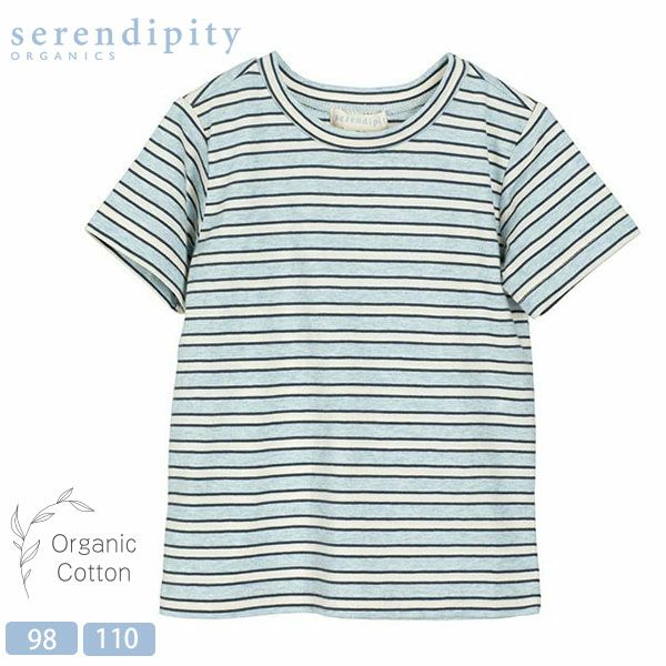 オーガニックコットン キッズＴシャツ(半袖) Stripe