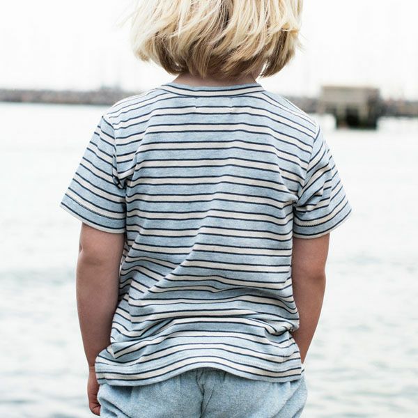 オーガニックコットン キッズＴシャツ(半袖) Stripe
