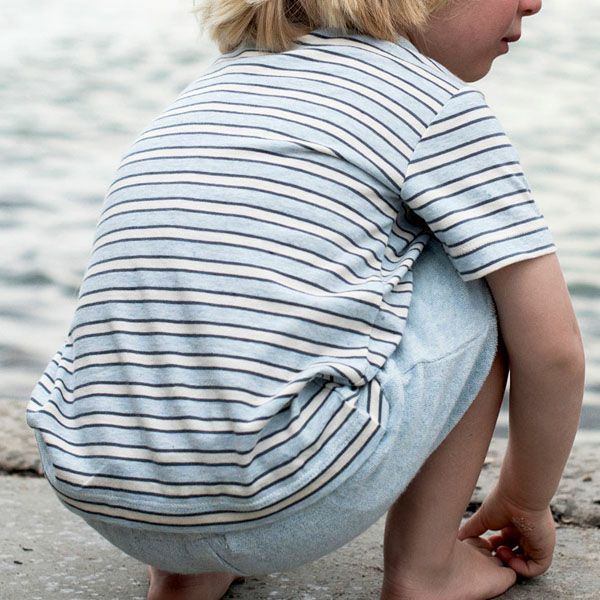 オーガニックコットン キッズＴシャツ(半袖) Stripe