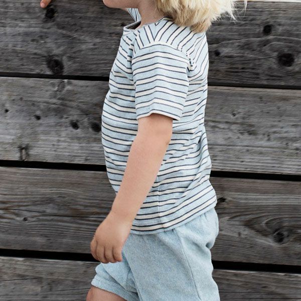 オーガニックコットン キッズＴシャツ(半袖) Stripe