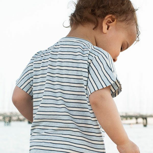 オーガニックコットン キッズＴシャツ(半袖) Stripe