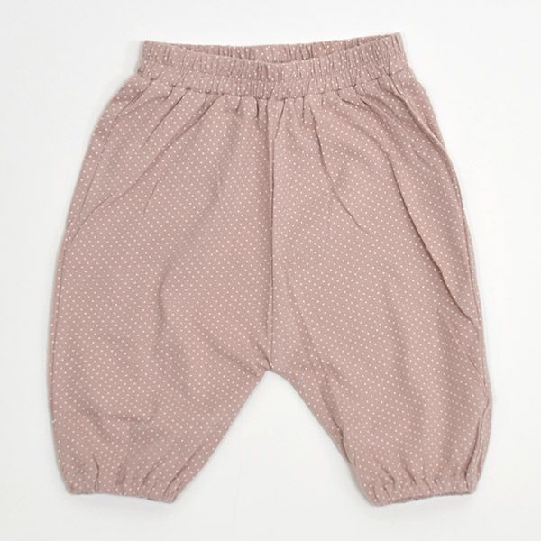 【SALE／20%OFF】オーガニックコットン ベビーロングパンツ Dot
