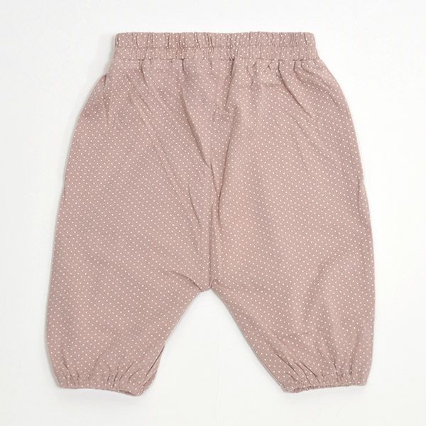 【SALE／20%OFF】オーガニックコットン ベビーロングパンツ Dot
