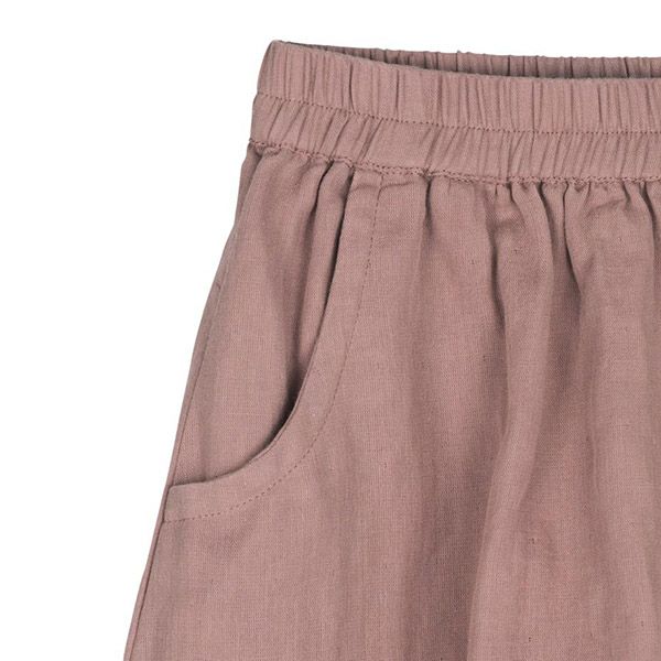 オーガニックコットン キッズダブルガーゼフリルスカート