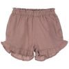 オーガニックコットン キッズダブルガーゼフリルショートパンツ