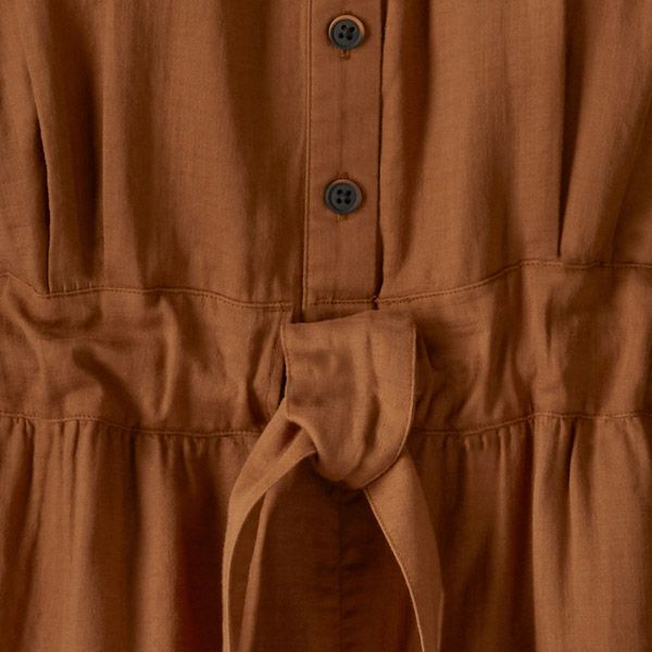 オーガニックコットン ウイメンズ・ガーゼ・ロンパー