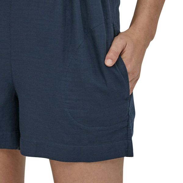 オーガニックコットン ウイメンズ・ガーゼ・ロンパー