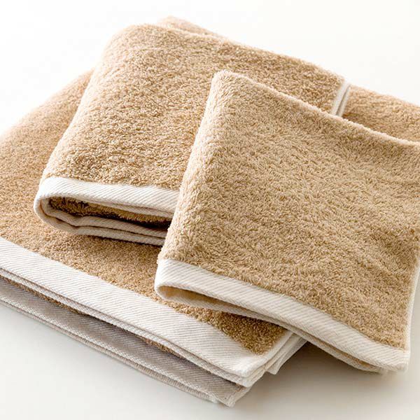 オーガニックコットン プレーン ウォッシュタオル