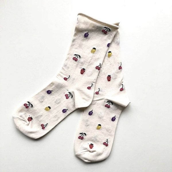 オーガニックコットン フルーツソックス