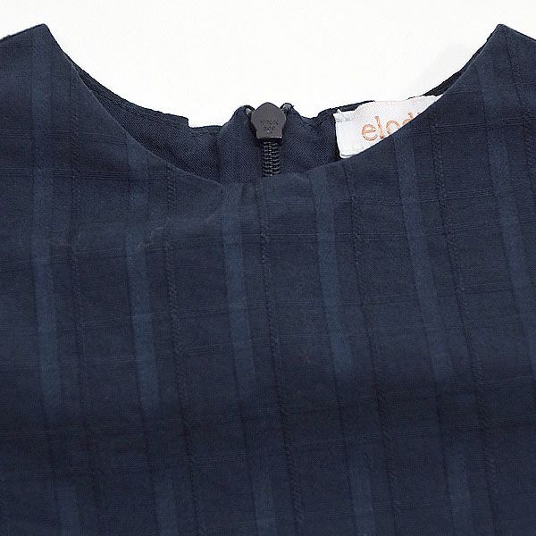 オーガニックコットン ベビー ドビー織りドレス(半袖) LILLIE