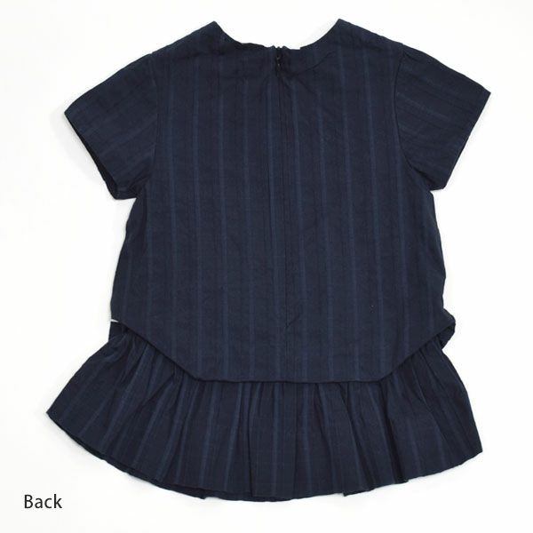 オーガニックコットン ベビー ドビー織りドレス(半袖) LILLIE