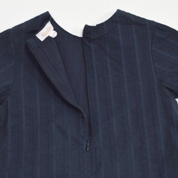 オーガニックコットン ベビー ドビー織りドレス(半袖) LILLIE