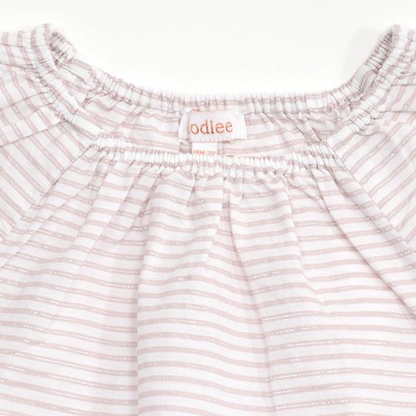 オーガニックコットン ベビー スモッグドレス(半袖)  ELLA