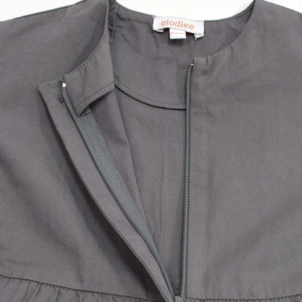 オーガニックコットン ベビー フリルスリーブジャンプスーツ SHAINE