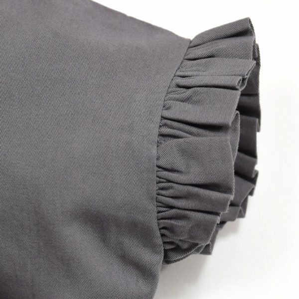 オーガニックコットン ベビー フリルスリーブジャンプスーツ SHAINE