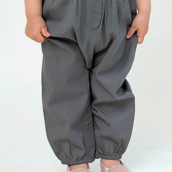 オーガニックコットン ベビー フリルスリーブジャンプスーツ SHAINE