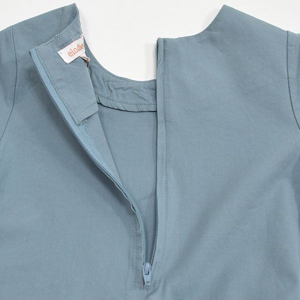 オーガニックコットン キッズ Aラインドレス(半袖) ELLE