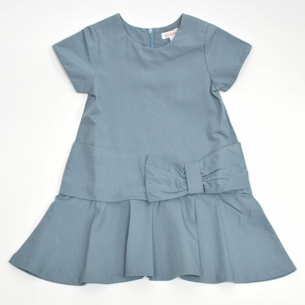 オーガニックコットン キッズ Aラインドレス(半袖) ELLE