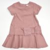 オーガニックコットン キッズ Aラインドレス(半袖) ELLE