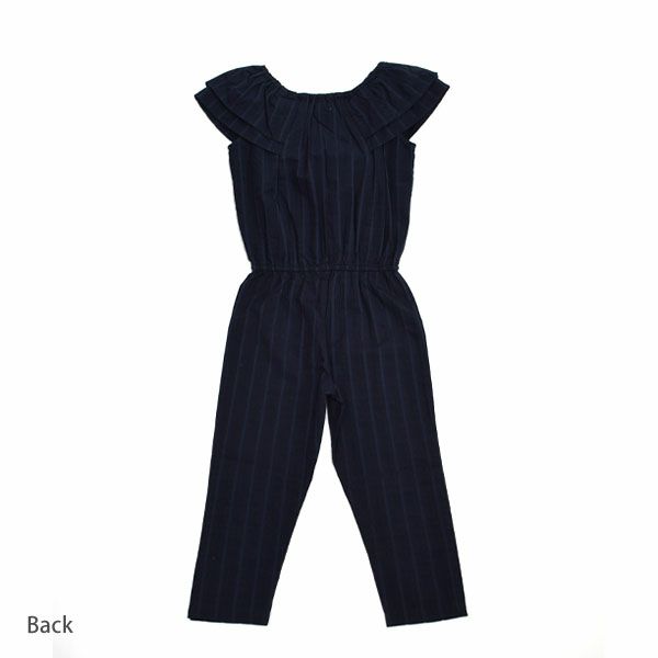 オーガニックコットン キッズ キャップスリーブジャンプスーツ HEDDA