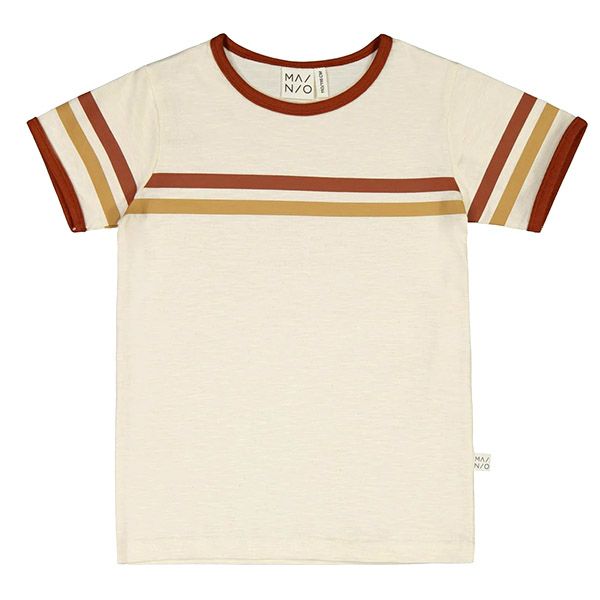 オーガニックコットン キッズTシャツ Stripes(半袖)