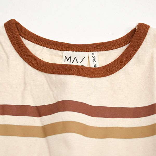 オーガニックコットン キッズTシャツ Stripes(半袖)