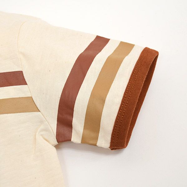 オーガニックコットン キッズTシャツ Stripes(半袖)