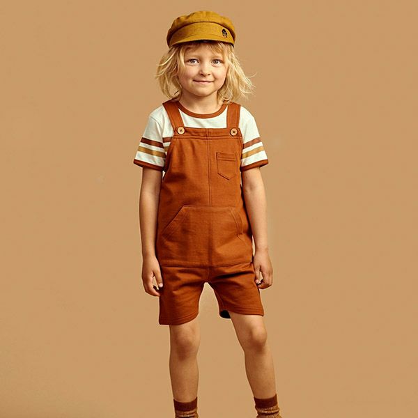 オーガニックコットン キッズTシャツ Stripes(半袖)