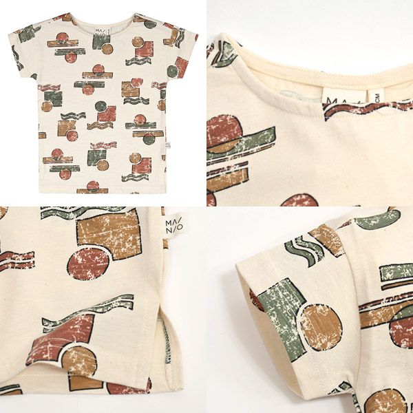 オーガニックコットン キッズTシャツ Sunset(半袖)