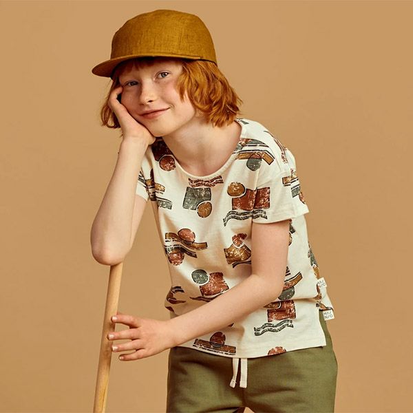 オーガニックコットン キッズTシャツ Sunset(半袖)