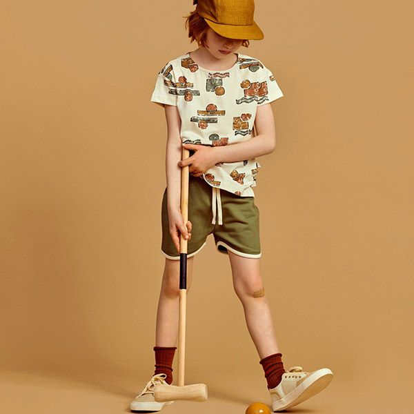 オーガニックコットン キッズTシャツ Sunset(半袖)