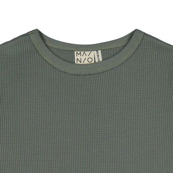 オーガニックコットン キッズワッフルTシャツ(半袖)