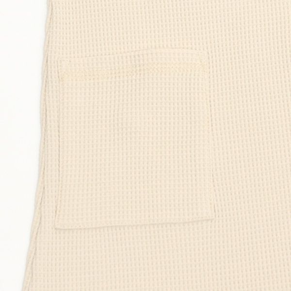 オーガニックコットン キッズワッフルワンピース(半袖)