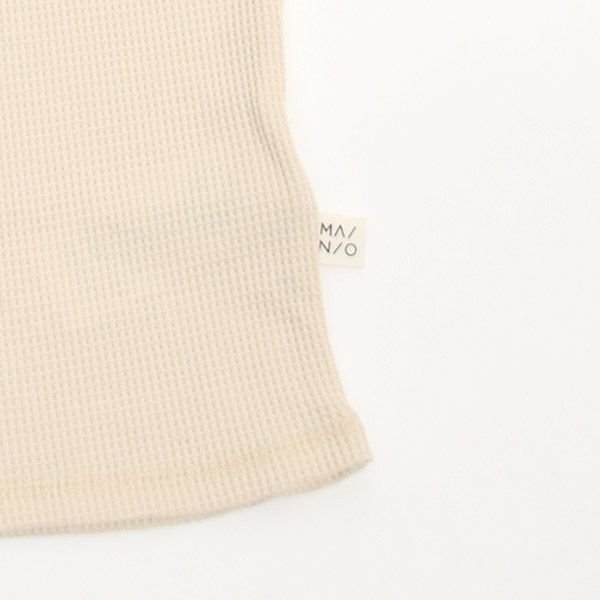 オーガニックコットン キッズワッフルワンピース(半袖)