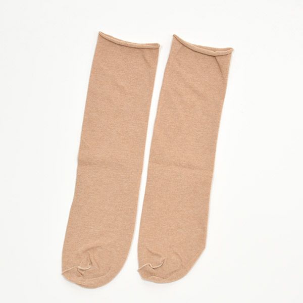 オーガニックコットン100％ 裏糸・ゴムなしソックス