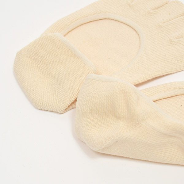 オーガニックコットン 5本指フットカバー