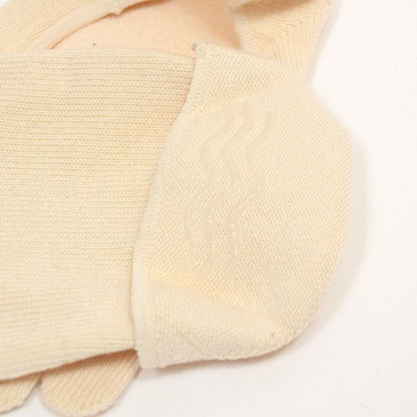 オーガニックコットン 5本指フットカバー