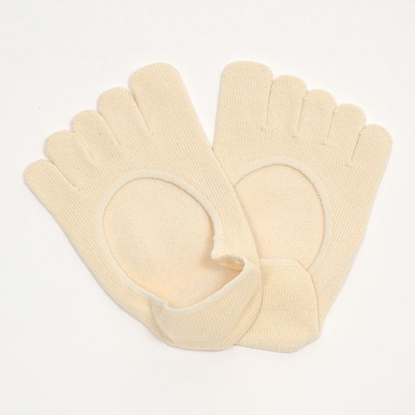 オーガニックコットン 5本指フットカバー