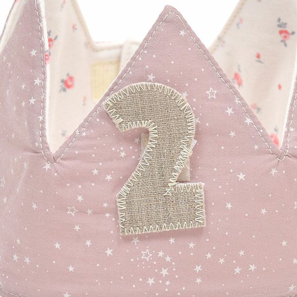 オーガニックコットン バースデークラウン・ティアラ用ナンバー