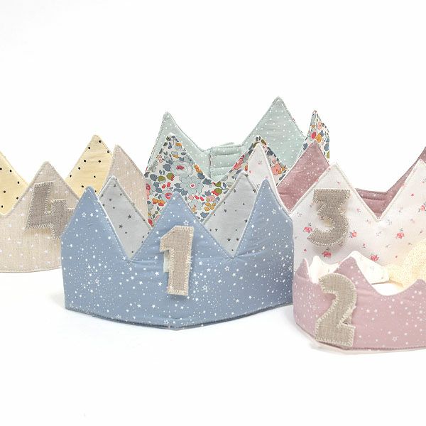 オーガニックコットン バースデークラウン・ティアラ用ナンバー