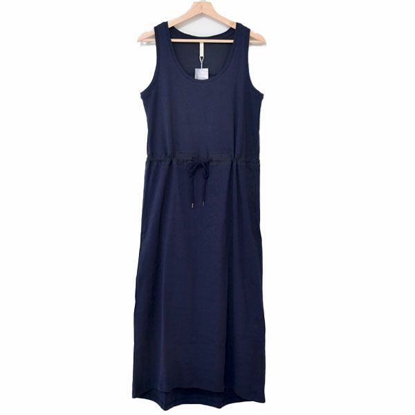 オーガニックコットン マキシ丈タンクドレス