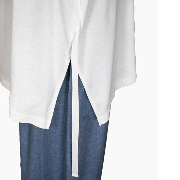 【SALE／30%OFF】オーガニックコットン ボックスTシャツ (7分袖)