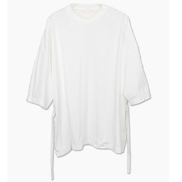 【SALE／30%OFF】オーガニックコットン ボックスTシャツ (7分袖)