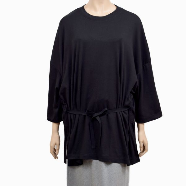 【SALE／30%OFF】オーガニックコットン ボックスTシャツ (7分袖)