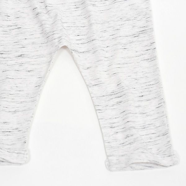 オーガニックコットン ベビーサロペットロンパース