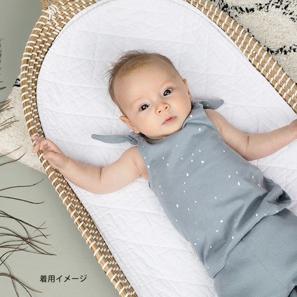 オーガニックコットン キッズタンクトップ Dots