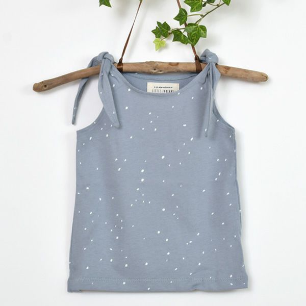 オーガニックコットン キッズタンクトップ Dots