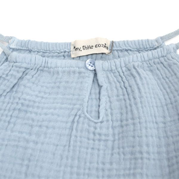 オーガニックコットン キッズダブルガーゼキャミソールドレス