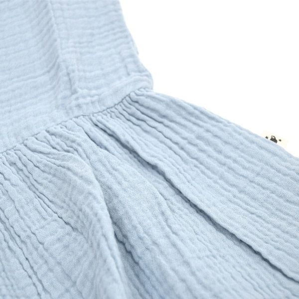 オーガニックコットン キッズダブルガーゼキャミソールドレス