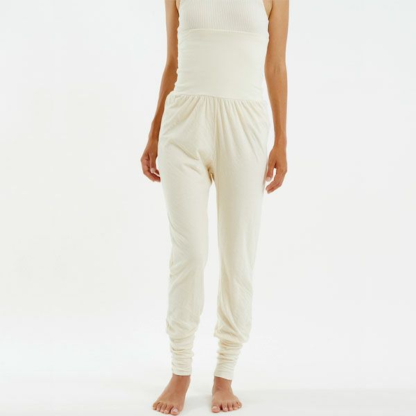 オーガニックコットン リリー腹巻レッグWパンツナチュラルM